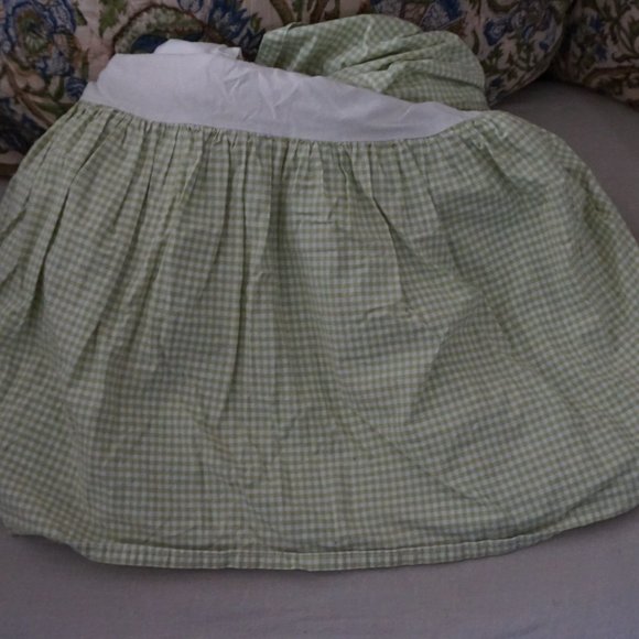 Pottery Barn Kids Bedding Pottery Barn Kids Full Bed Skirt Green